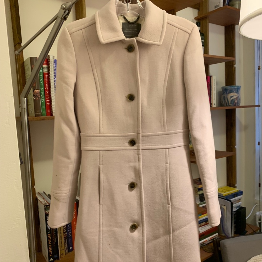 J Crew Ŀady Day Thinsulate Coat Peacoat Size 2